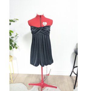 Charlotte Russe - black straples bubble dress